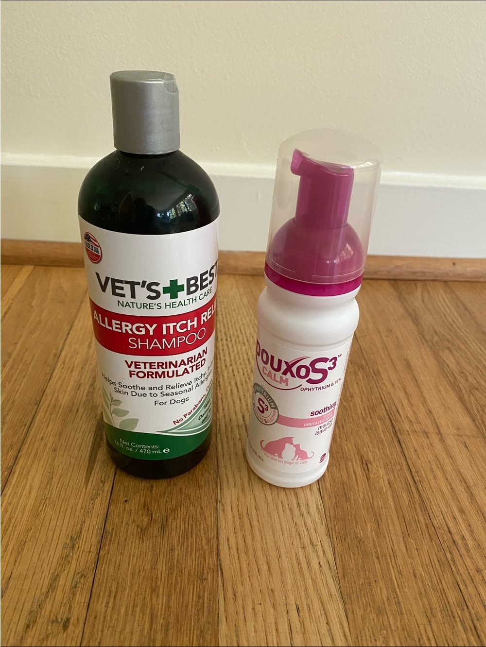 Allergy Itch Relief Shampoo and Mousse for Dogs